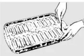 GE JBP25DJWH - Aluminum Foil - 1