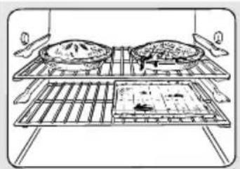 GE JBP25DJWH - Preheating and Pan Placement - 1