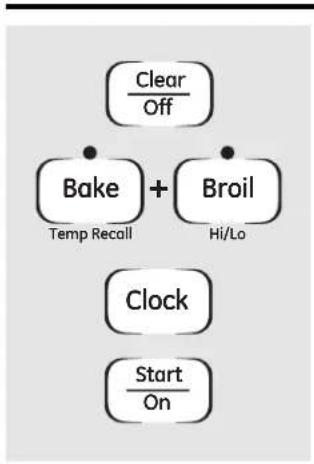GE JBP35CMBB - How to Set Sabbath Feature for Timed Baking/Roasting—Immediate Start and Automatic Stop - 1