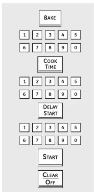 GE JB850DPWW - How to Set an Immediate Start and Automatic Stop - 1