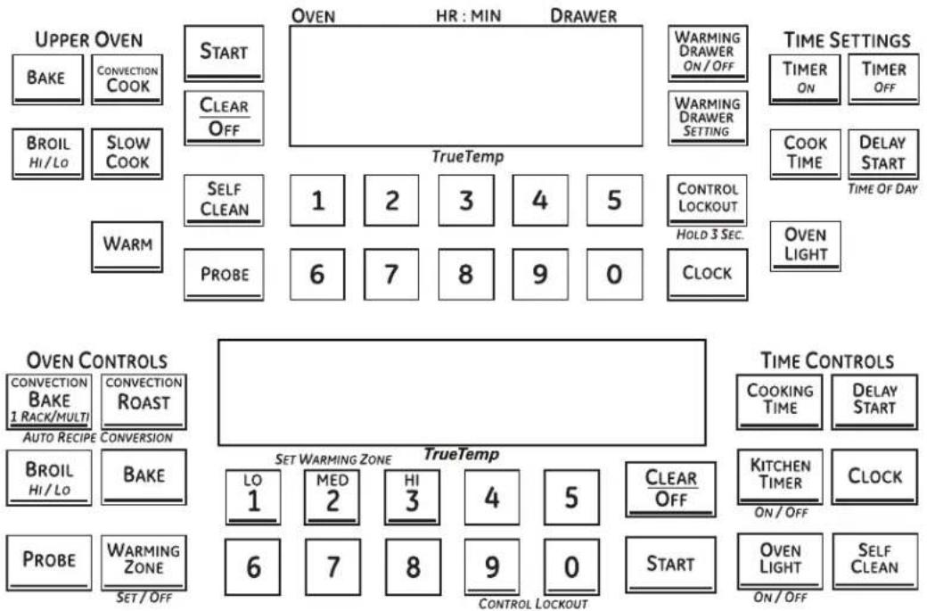 GE JB850DPWW - Using the oven controls. - 1
