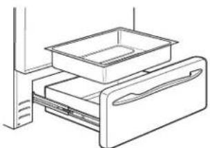 GE JD750DFBB - Removable Warming Drawer Pan (on some models) - 1