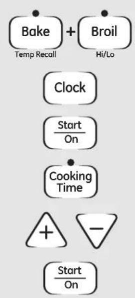 GE JBP67CMBB - How to Set Sabbath Feature for Regular Baking/Roasting - 1