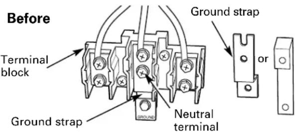 GE JBP21BHCT - 4-WIRE POWER CORD INSTALLATION - 1
