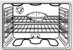 GE Adora JBP83HKBB - How to Set the Oven for Baking or Roasting - 1