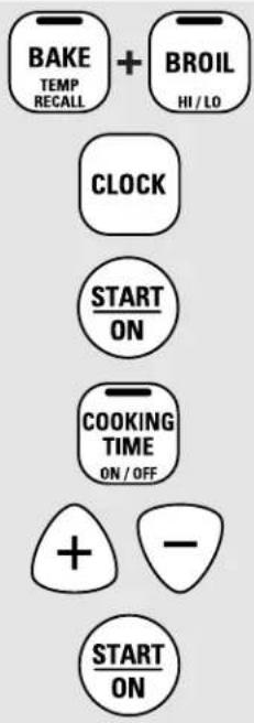 GE JBP22BMCT - How to Set for Regular Baking/Roasting - 1