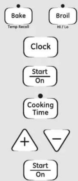 GE JBP27CLCC - How to Set for Timed Baking/Roasting—Immediate Start and Automatic Stop - 1