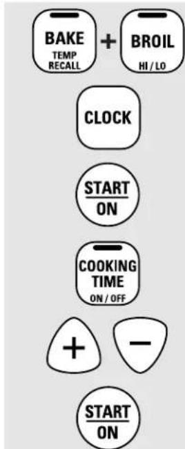 GE JDP39CKCC - How to Set for Regular Baking/Roasting - 1