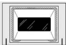 GE JBP21BCCT - Oven Interior (non-self clean models) - 3