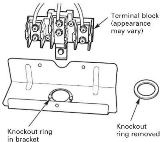 GE JBP21BCCT - POWER CORD AND STRAIN RELIEF INSTALLATION - 2