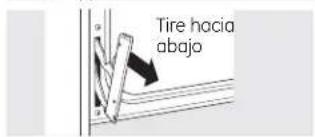 GE JB705DTBB - Para volver a colocar la puerta: - 3
