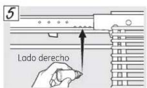 GE JB705DTBB - Para lubricar la paleta: - 1