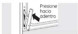 GE JB705DTBB - Para volver a colocar la puerta: - 2