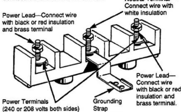 GE JSP69BVBB - INSTALLING A 3-WIRE POWER CORD - 1