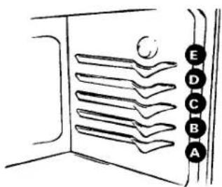 GE JSP69BVBB - Shelf Positions - 1