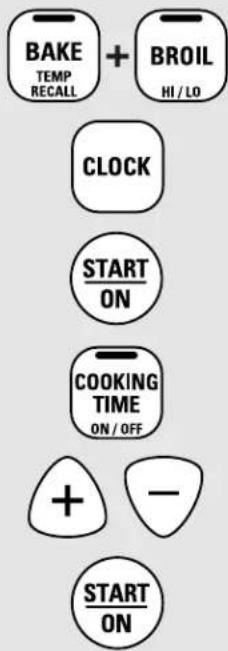 GE JB600WKWW - How to Set for Regular Baking/Roasting - 1