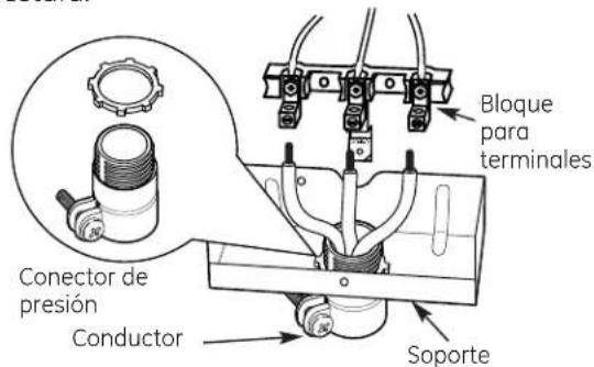 GE JAP02SNSS - INSTALACIÓN DEL CABLE Y DISPOSITIVO PARA REDUCIR TENSIÓN. - 4