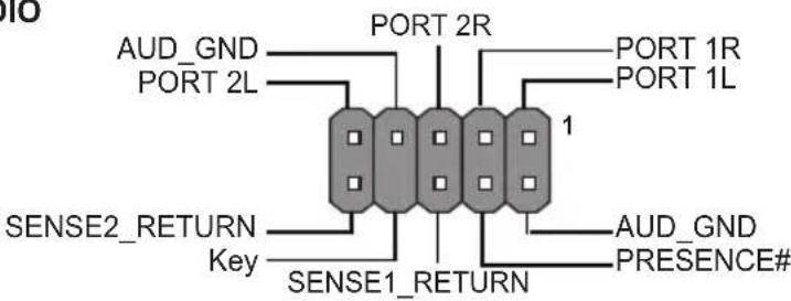 ECS APLD-I2 - Header Pin Definition and Jumper Settings - 2