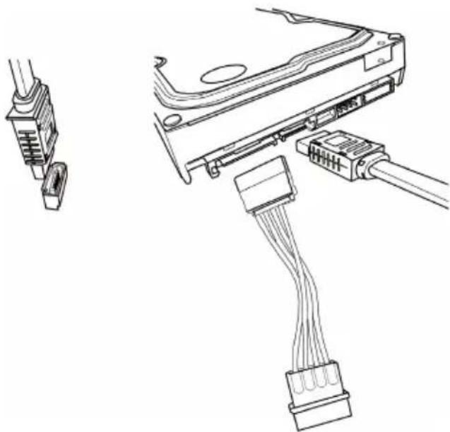 ECS BSWI-D2-N3150 - Installing Serial ATA Hard Drives - 1
