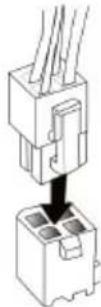 ECS H61H2-M8 - Connecting 4-pin power cable - 1