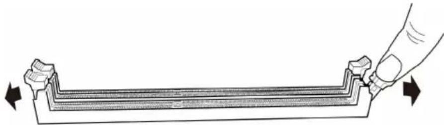 ECS H61H2-M8 - 2-4-3. Installing Memory Modules - 1