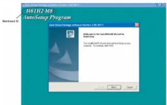 ECS H61H2-M8 - Running Setup - 1