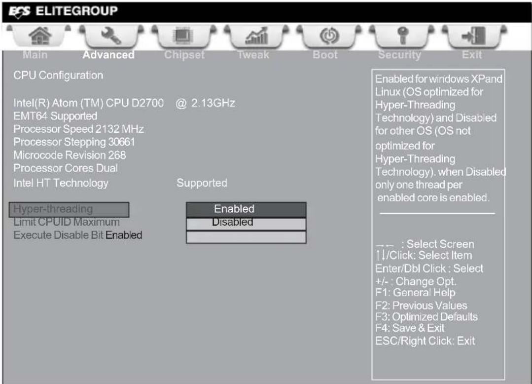 ECS CDC-TI - CPU Configuration - 1