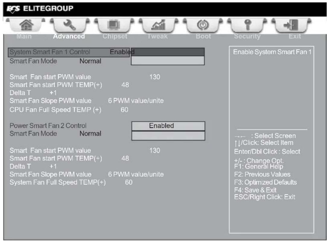 ECS CDC-TI - > Smart Fan Function - 1