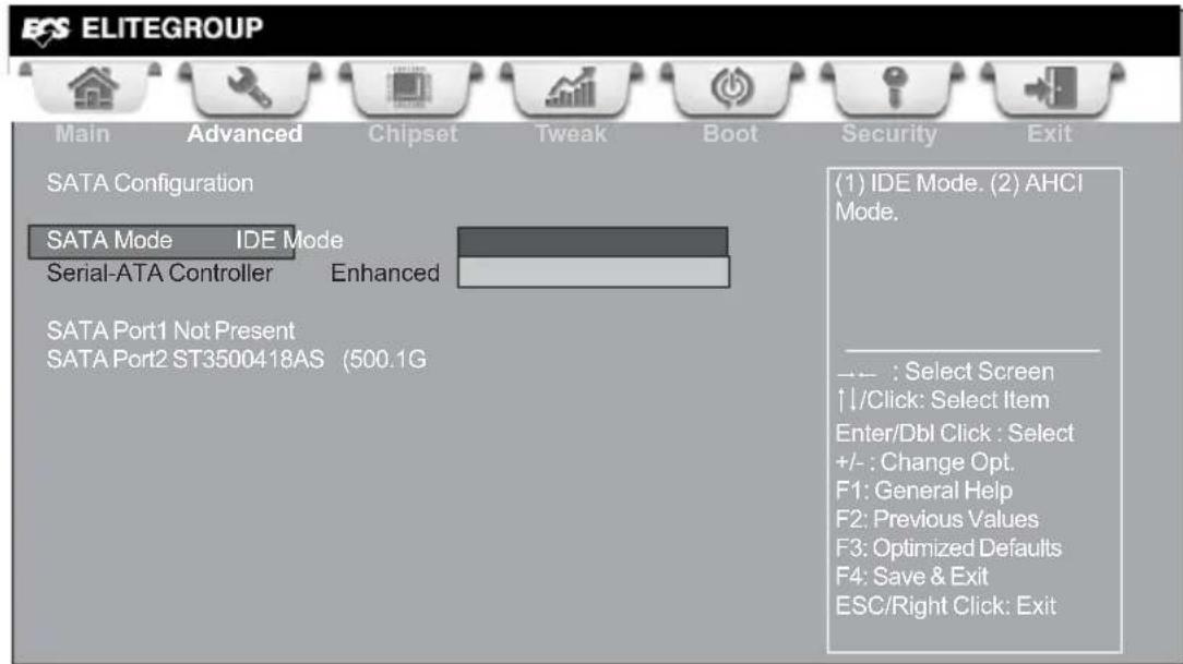 ECS CDC-TI - SATA Configuration - 1