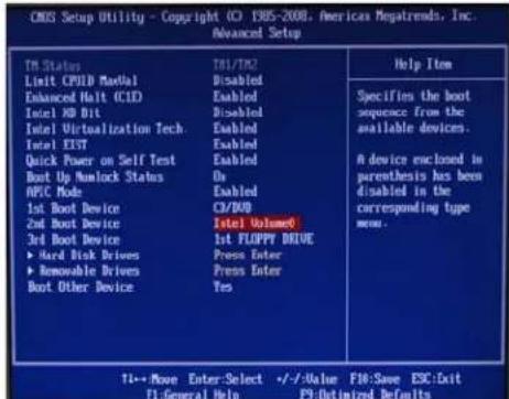 ECS P55H-A SLI - Creating a RAID set - 10
