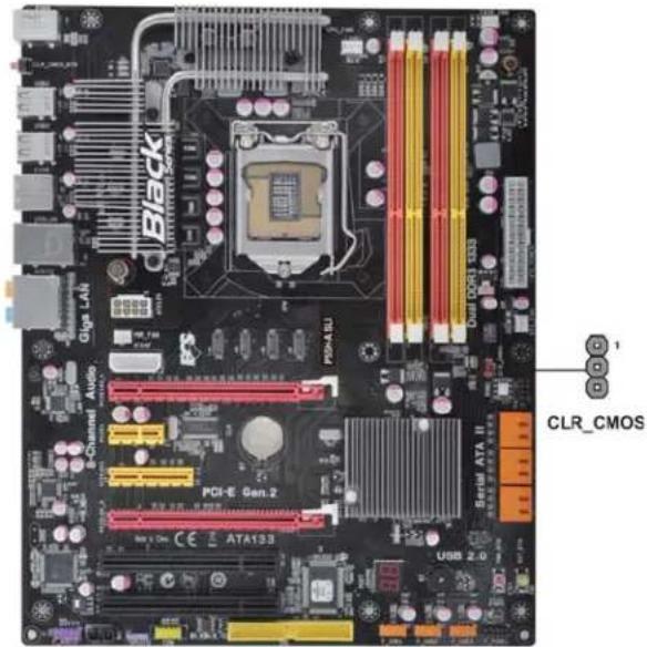 ECS P55H-A SLI - Checking Jumper Settings - 1