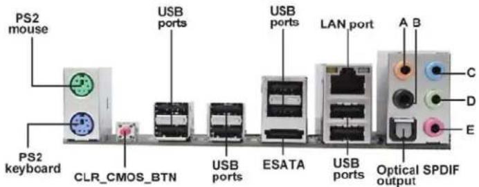 ECS P55H-A SLI - Connecting I/O Devices - 1