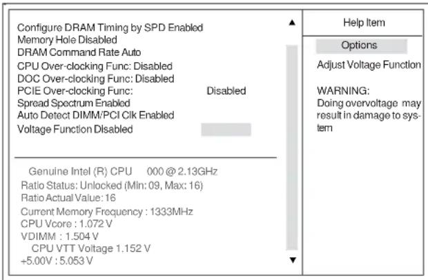 ECS P55H-A SLI - M.I.B. III (MB Intelligent Bios III) - 2