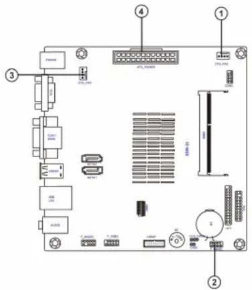 ECS BSWI-D2-N3700 - 2-4-4. Connecting Case Components - 1