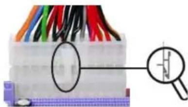 ECS HDC-I2/E-240 - Connecting 24-pin power cable - 1