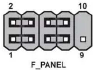 ECS HDC-I2/E-240 - Front Panel Header - 1