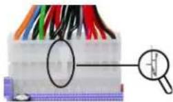 ECS G41T-M8 - Connecting 24-pin power cable - 1