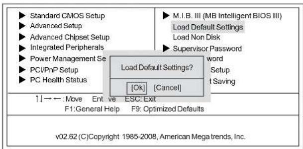 ECS A875M-A - Resetting the Default CMOS Values - 2
