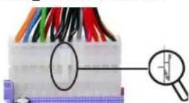 ECS A875M-A - Connecting 24-pin power cable - 1
