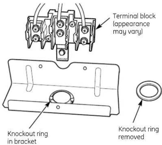 GE JBP27CKCC - POWER CORD AND STRAIN RELIEF INSTALLATION - 2