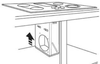 GE Profile JP989CDCC - INSTALLING THE BLOWER PLENUM TO THE COOKTOP - 1
