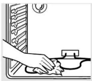 GE Profile JBP79TDWW - Using the self-cleaning oven. - 1