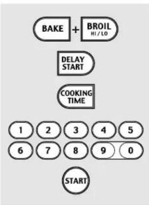 GE Profile JBP95KFCC - How to Set for Regular Baking/Roasting - 1