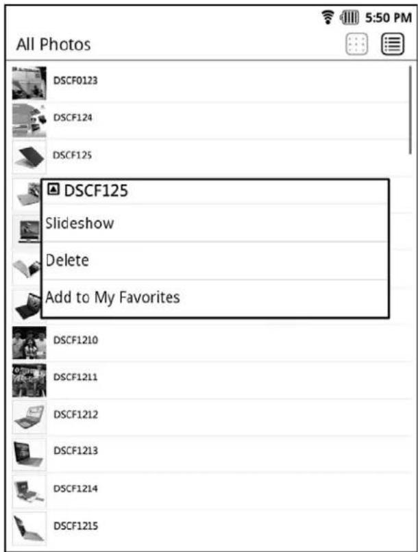 ECS EB-800C - Context menu - 1