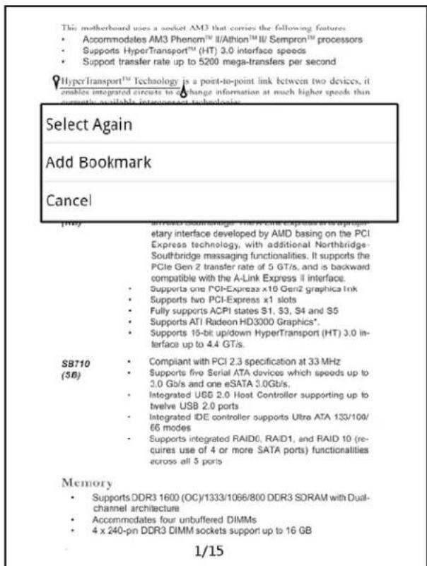 ECS EB-800C - Add a new Bookmark - 2