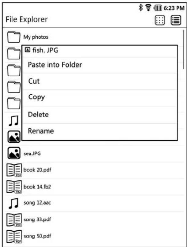 ECS EB-800C - Context Menu - 1
