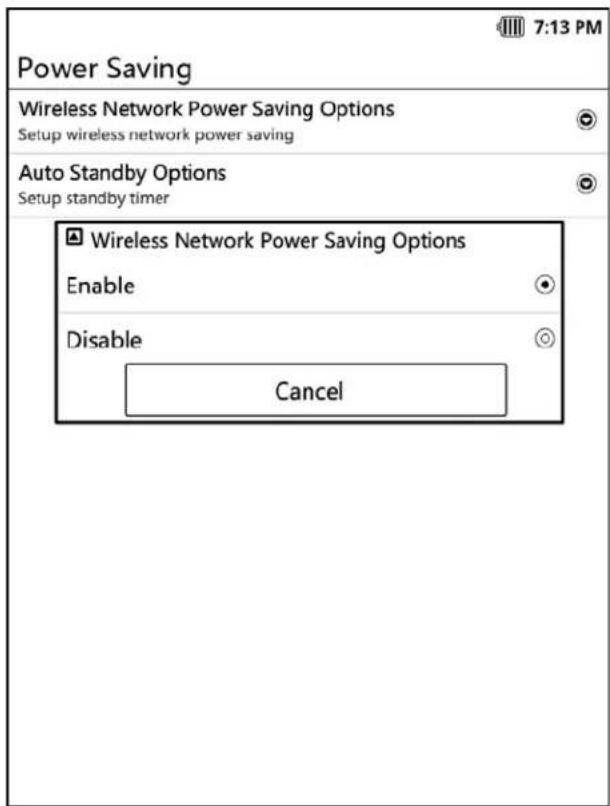 ECS EB-800C - Wireless Network Power Saving Options - 1