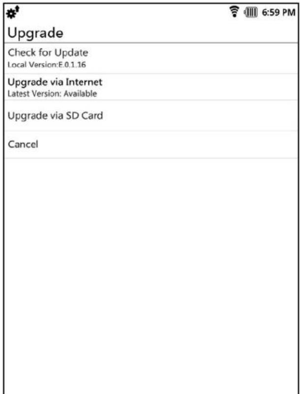 ECS EB-800C - Upgrade Screen - 1
