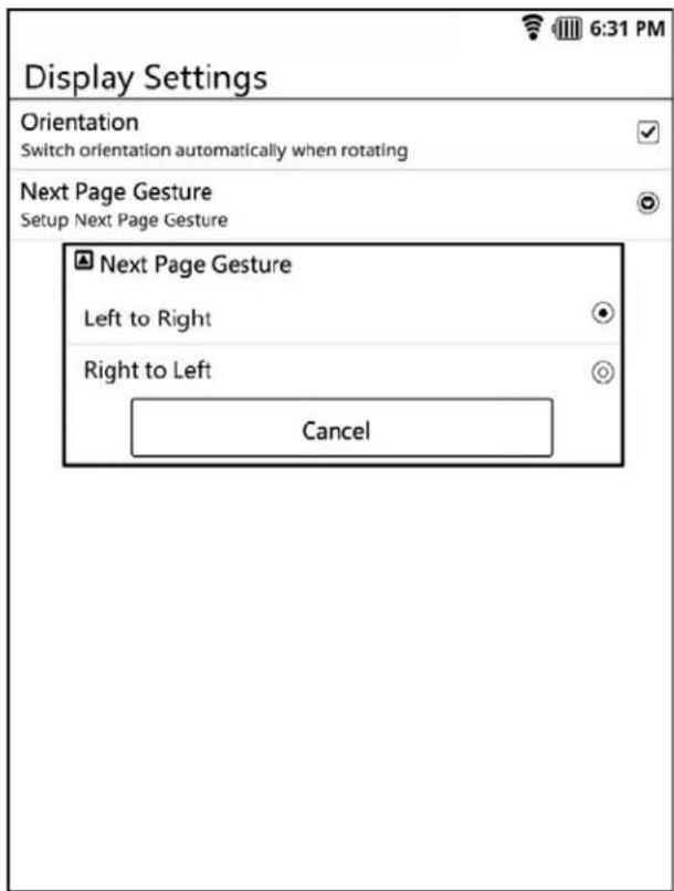 ECS EB-800C - Next Page Gesture - 1