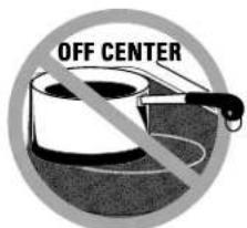 GE ZEU304BWG - Special cautions for glass cooktops - 2